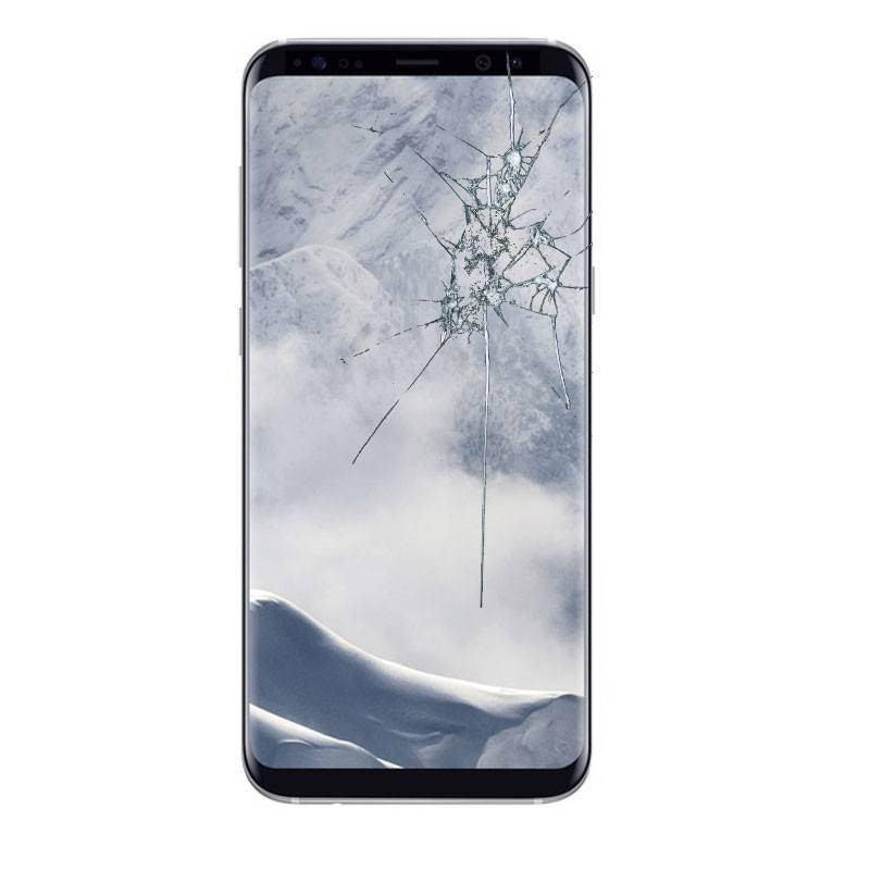 Reparaçao Ecrã Original Samsung S8 Plus G955F Prata