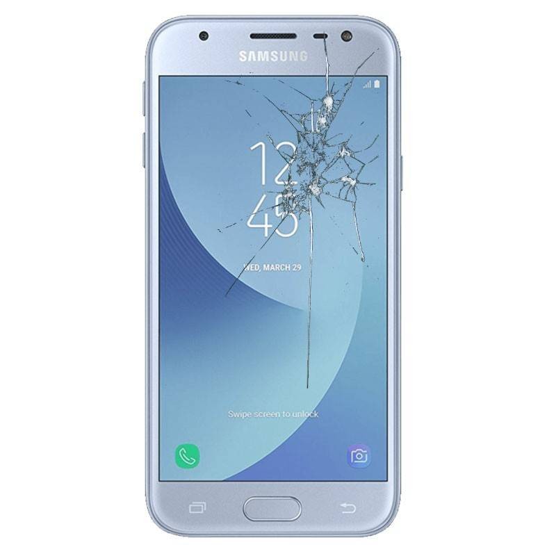 Reparaçao Ecrã Original Samsung J3 2017 J330F prata