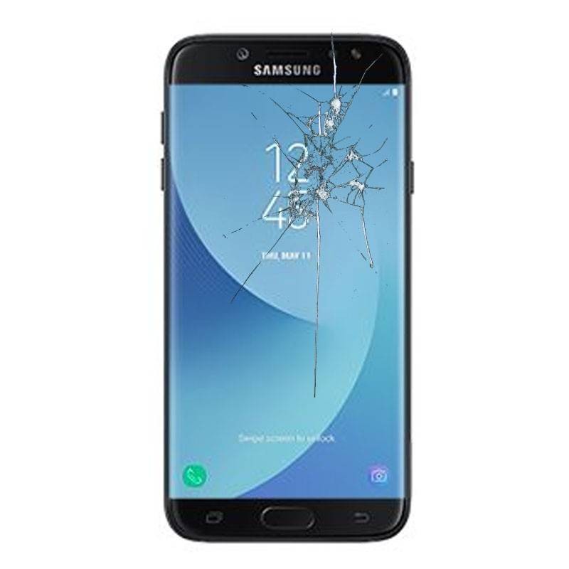 Reparaçao Ecrã Original Samsung j7 2017 j730F  preto