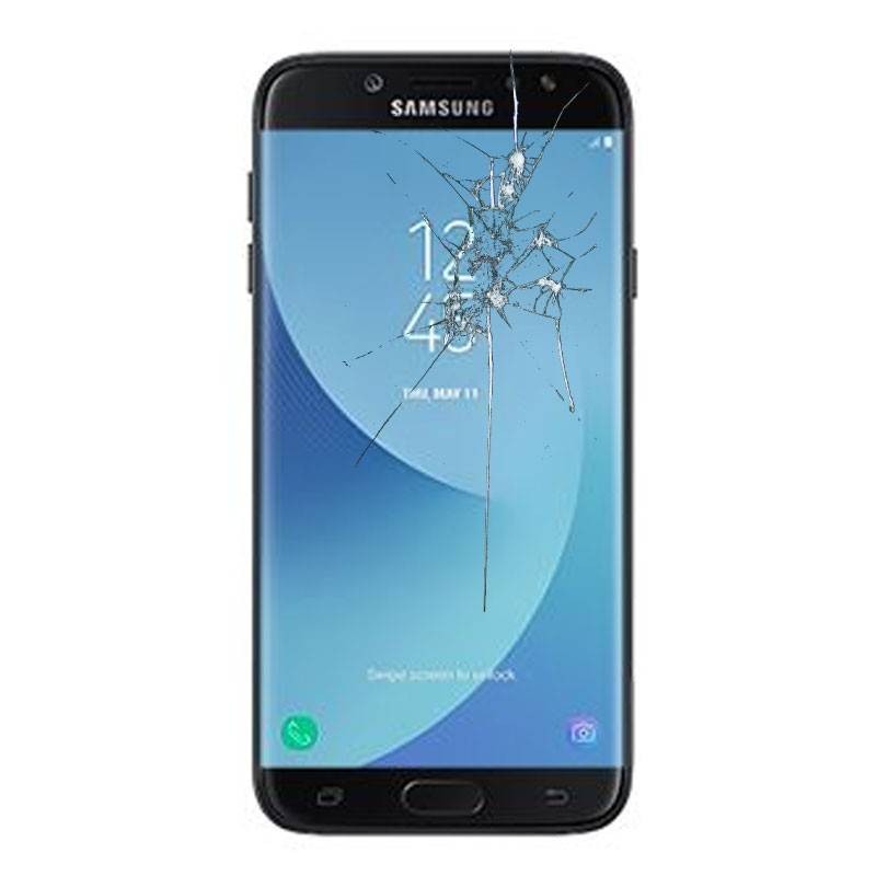 Reparacion pantalla Original Samsung j7 2017 j730F  Negro