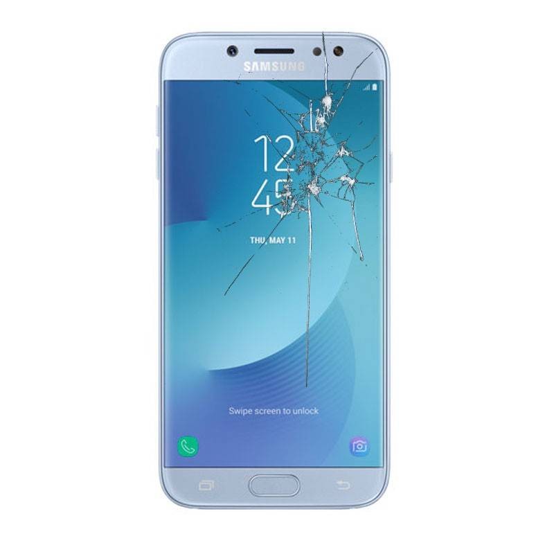Reparaçao Ecrã Original Samsung j7 2017 j730F  prata