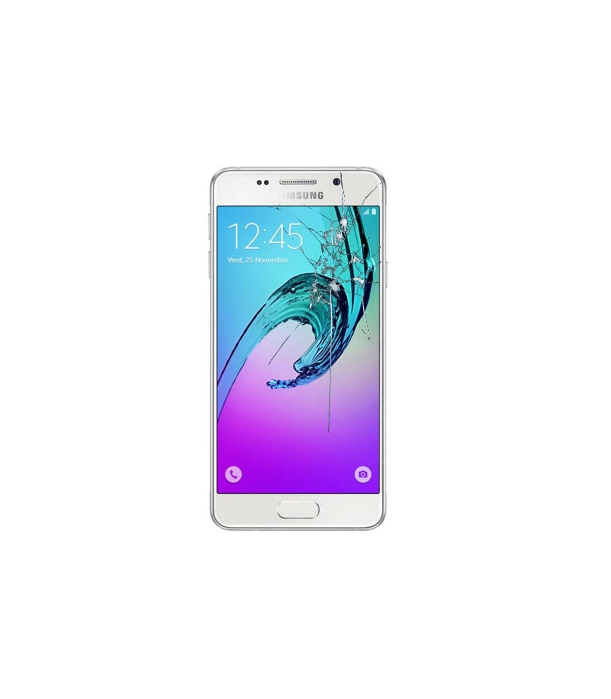 Reparacion pantalla Original Samsung A3 2016 A310F Blanca