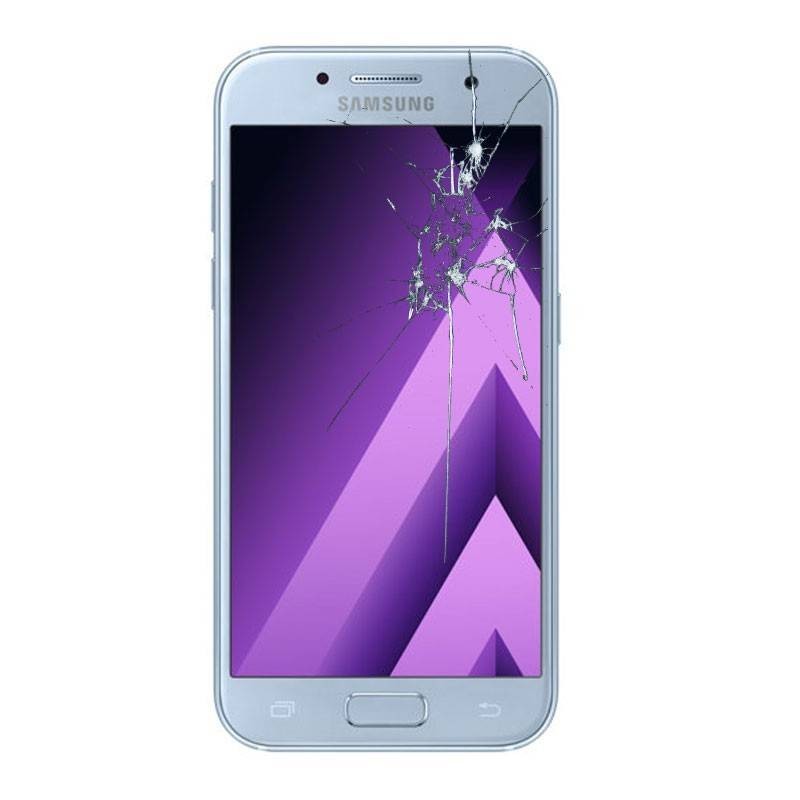 Reparaçao Ecrã Original Samsung A3 2017 A320 branca