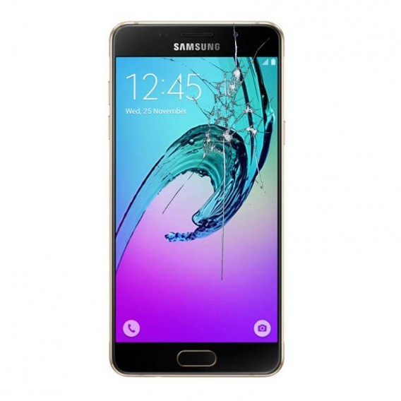 Reparaçao Ecrã Original Samsung A5 2016-A510F dourada