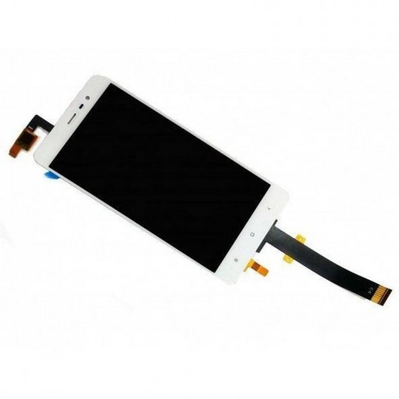 Pantalla completa dorada  para Xiaomi Redmi Note 3 Pro Special Edition - Blanca