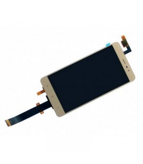 Pantalla completa dorada  para Xiaomi Redmi Note 3 Pro Special Edition - Blanca