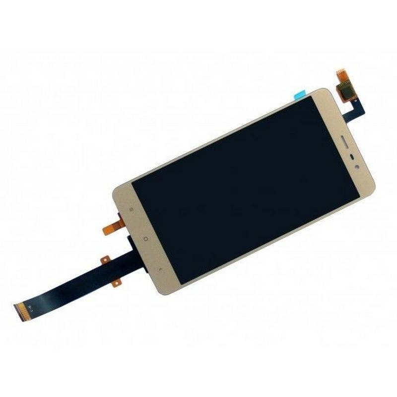 Pantalla completa dorada  para Xiaomi Redmi Note 3 Pro Special Edition - Blanca