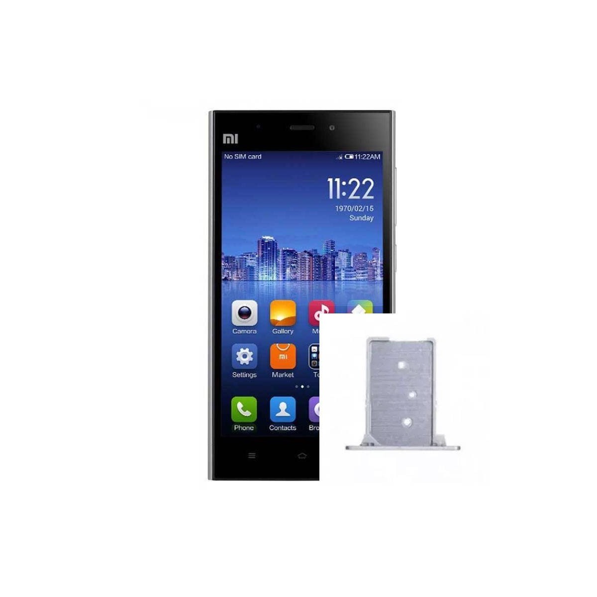 Reparaçao leitor SIM Xiaomi Mi3