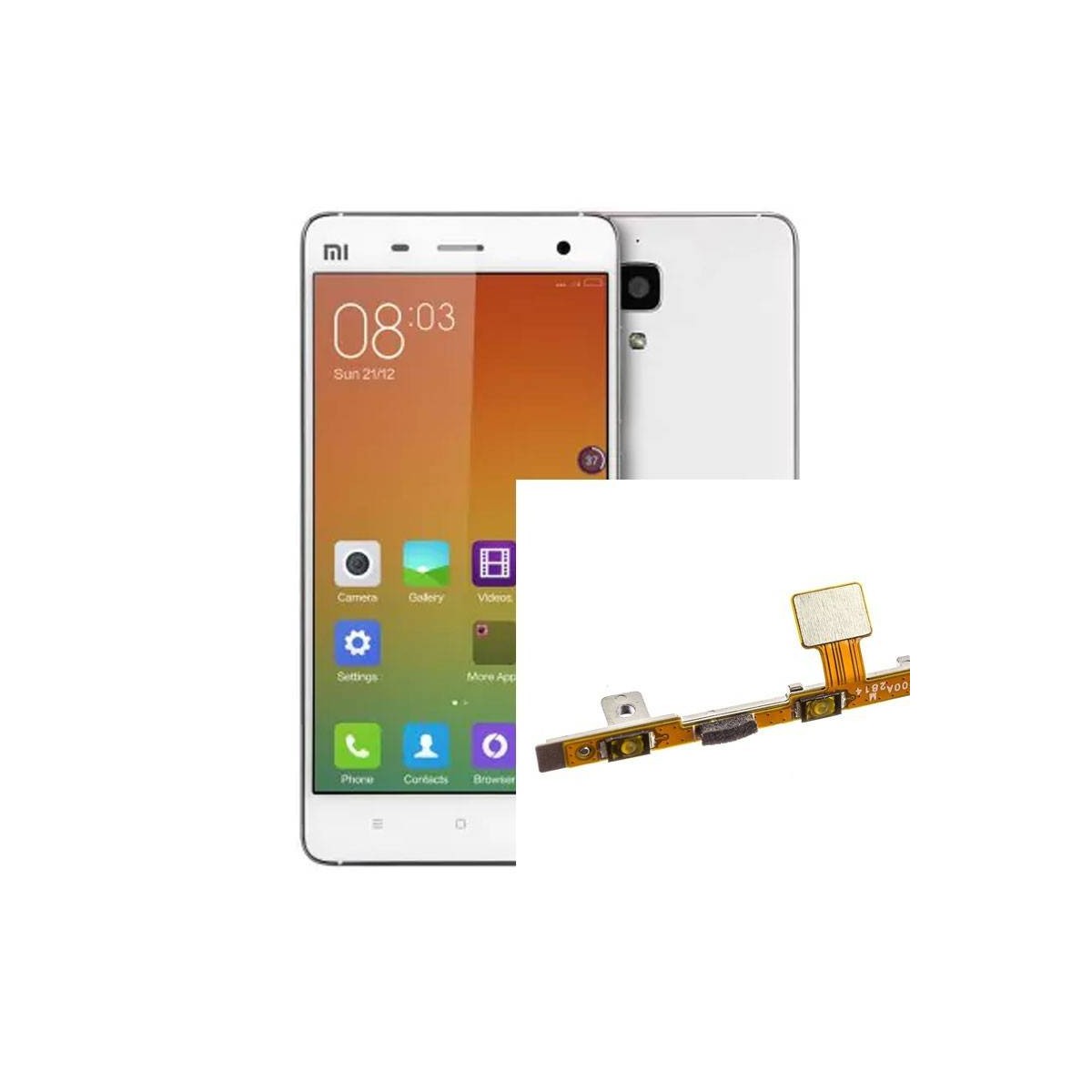 Reparaçao volume e igniçao de Xiaomi Mi4