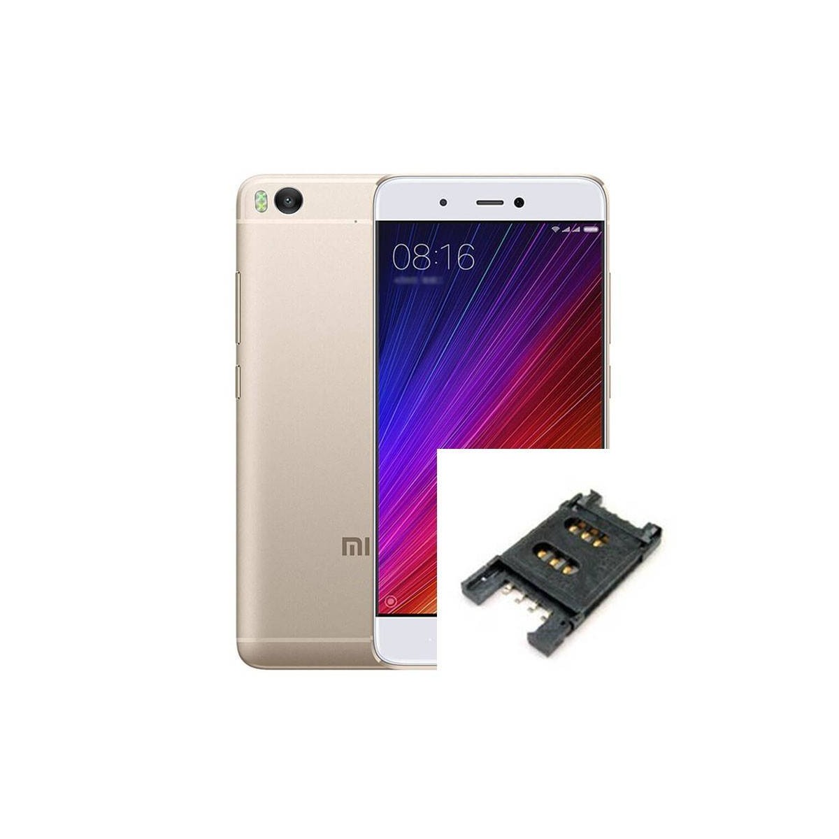 Reparaçao leitor SIM Xiaomi Mi 5S