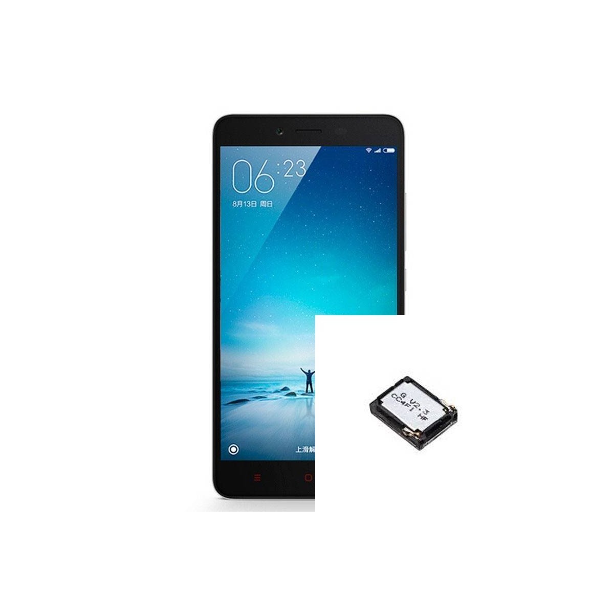 Reparaçao fone de ouvido speaker de Xiaomi Redmi Note 2