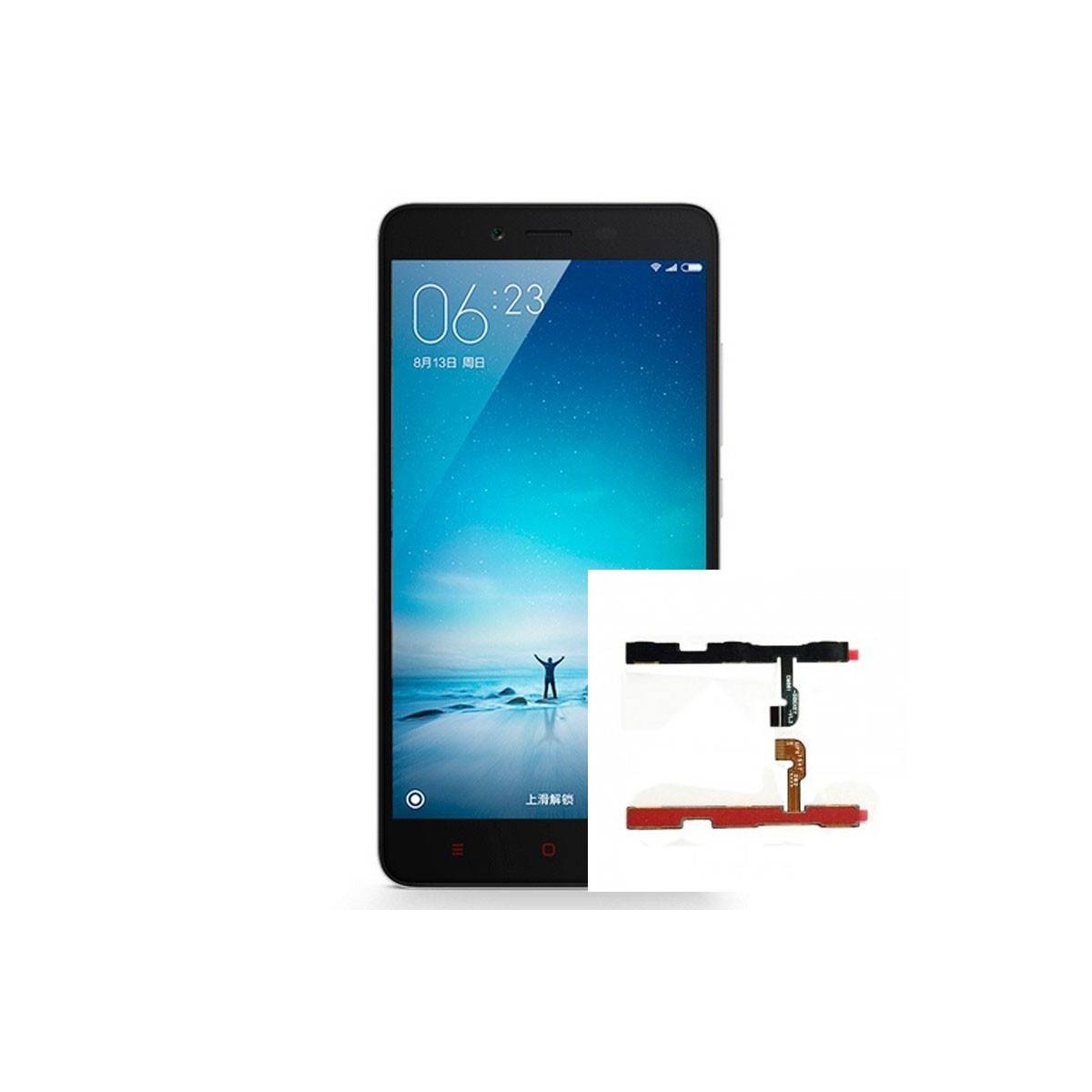 Reparacion volumen y encendido Xiaomi Redmi Note 2