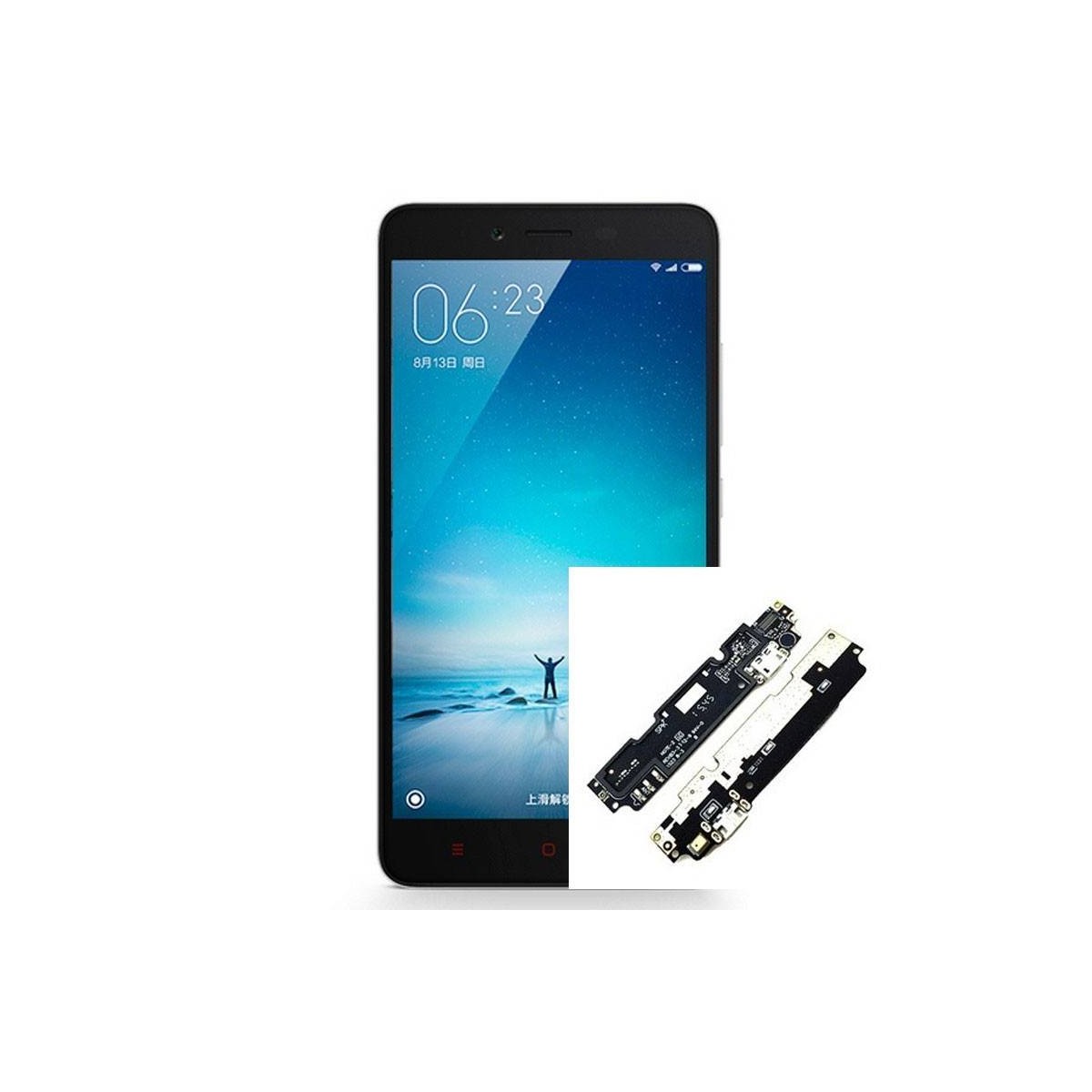 Reparaçao conetor de carrega de Xiaomi Redmi Note 2