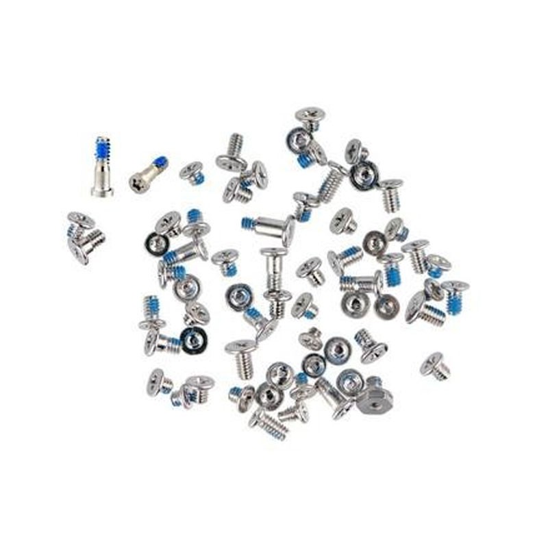 set de tornillos iphone 5s plata 