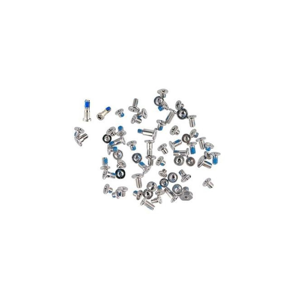 set de tornillos iphone 5s plata 