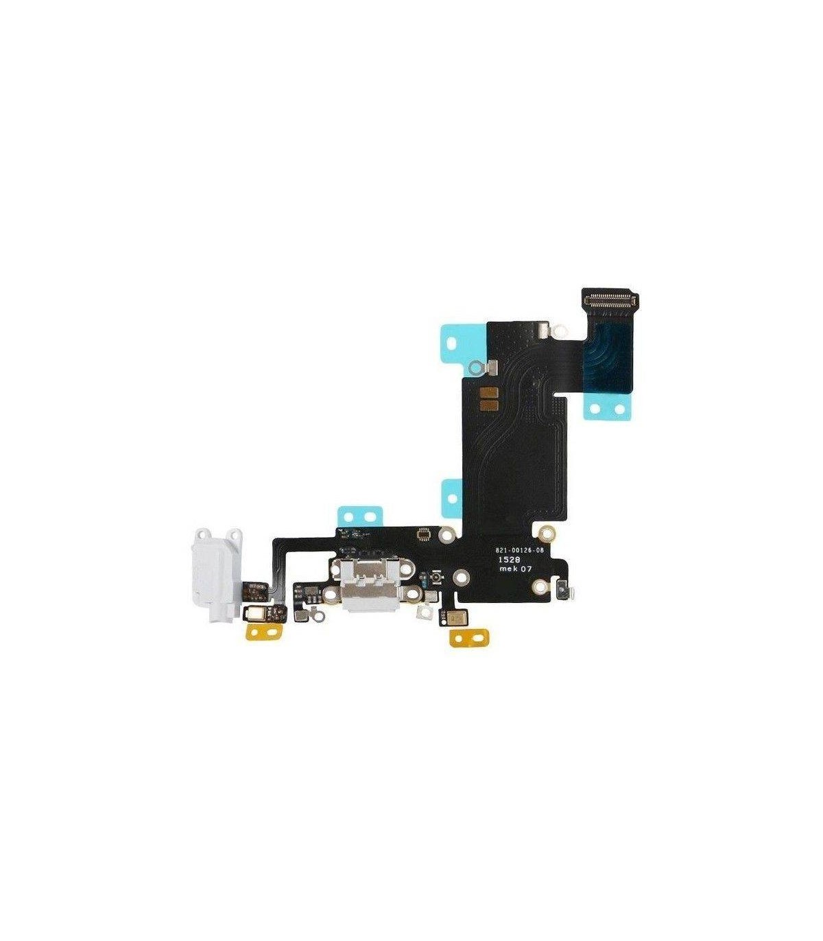 Flex conetor de carrega mas Micro iPhone 6S Plus branco