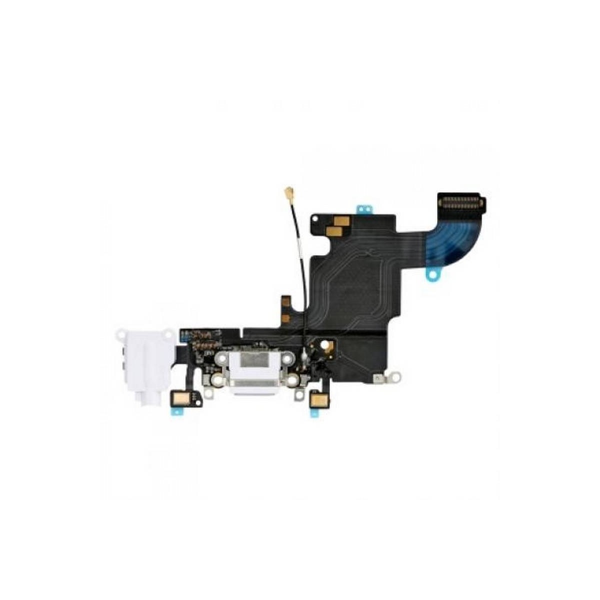 Flex conector de carga mas Micro iPhone 6S blanco