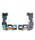 Flex con conector de Carga, Datos, Antena y Microfono para iPhone 7 - Gris
