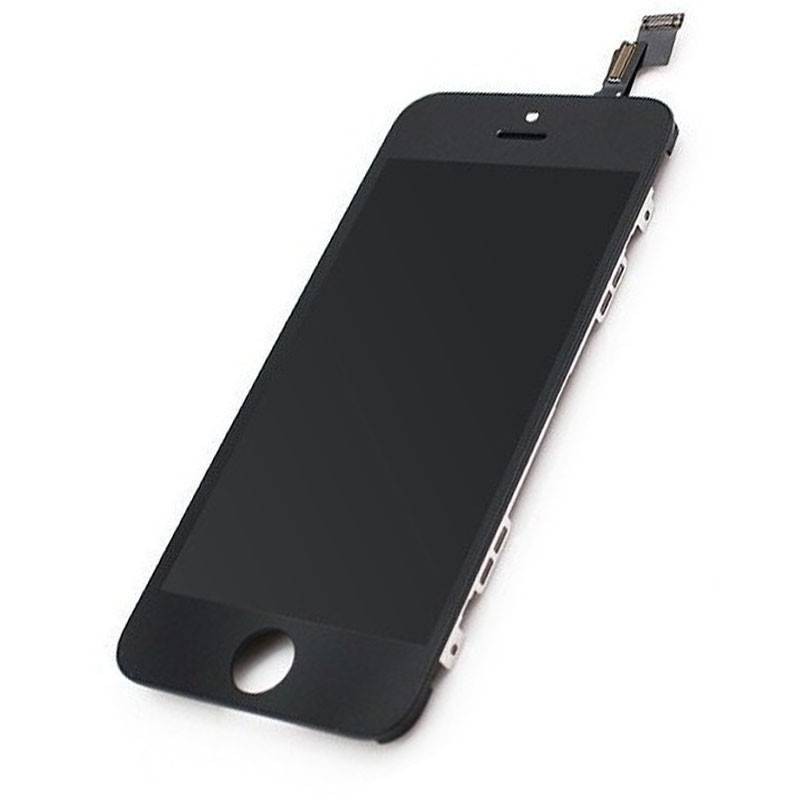 Pantalla completa iPhone SE en color negra