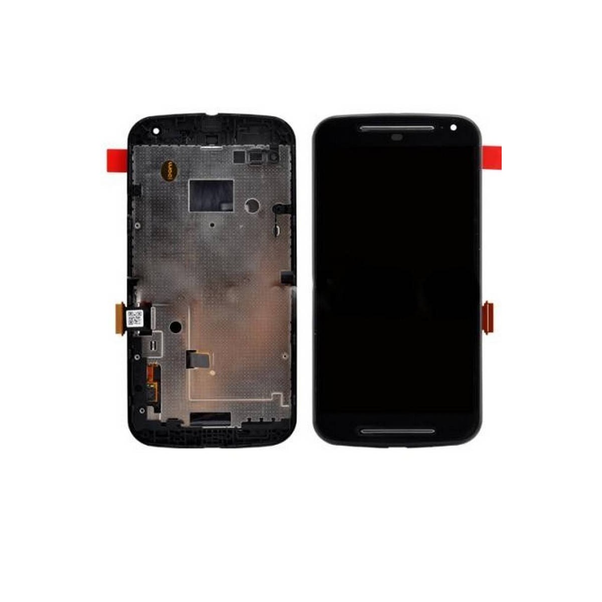 Pantalla Completa con marco Motorola Moto G2 XT1063 negro