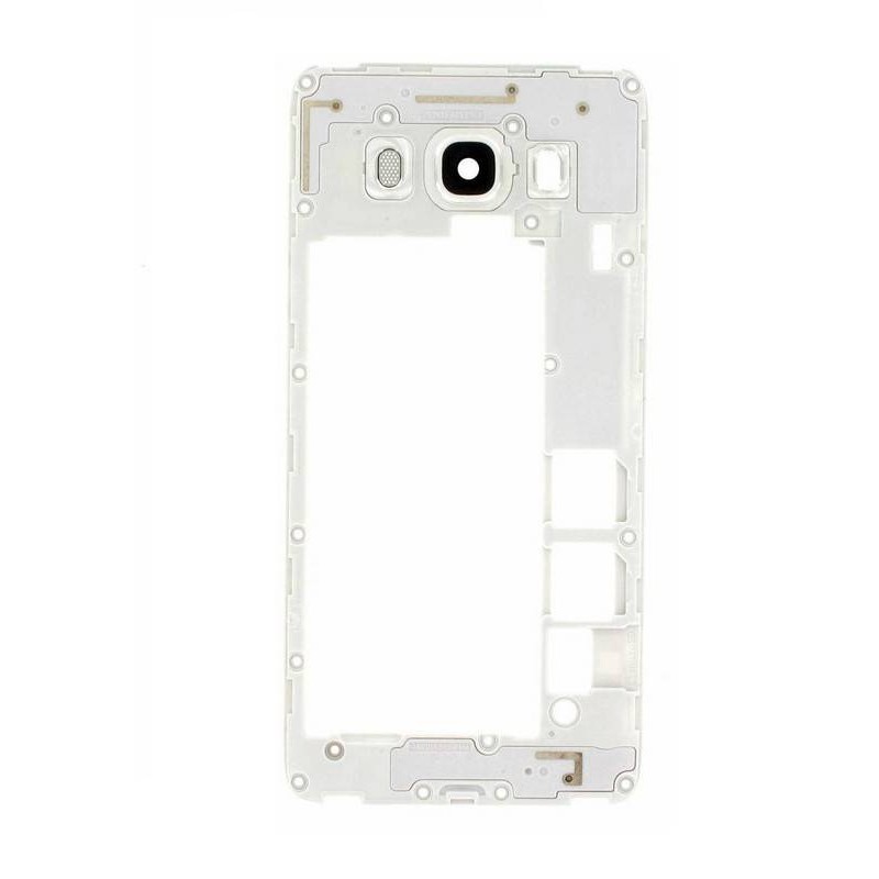 Carcasa Intermedia para Samsung Galaxy J5 (2016) SM-J510F  -Blanca  
