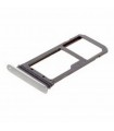 Bandeja SIM Micro SD Samsung Galaxy S7 Edge G935F Plata