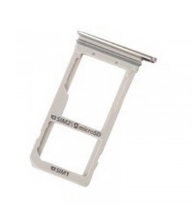 Bandeixa SIM e SD para Samsung Galaxy S7 Edge, G935F- Branca 
