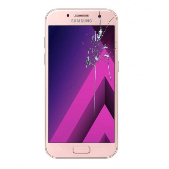 Reparaçao Ecrã Original Samsung A3 2017 A320 branca