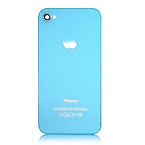 TAPA IPHONE 4S AZUL OSCURO