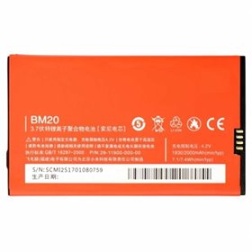 Bateria BM20 para Xiaomi Mi2,M2, Mi2S de 2000mAh