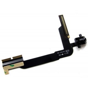 Cable flex con conector de auriculares Jack negro para Apple  iPad3 / iPad 4