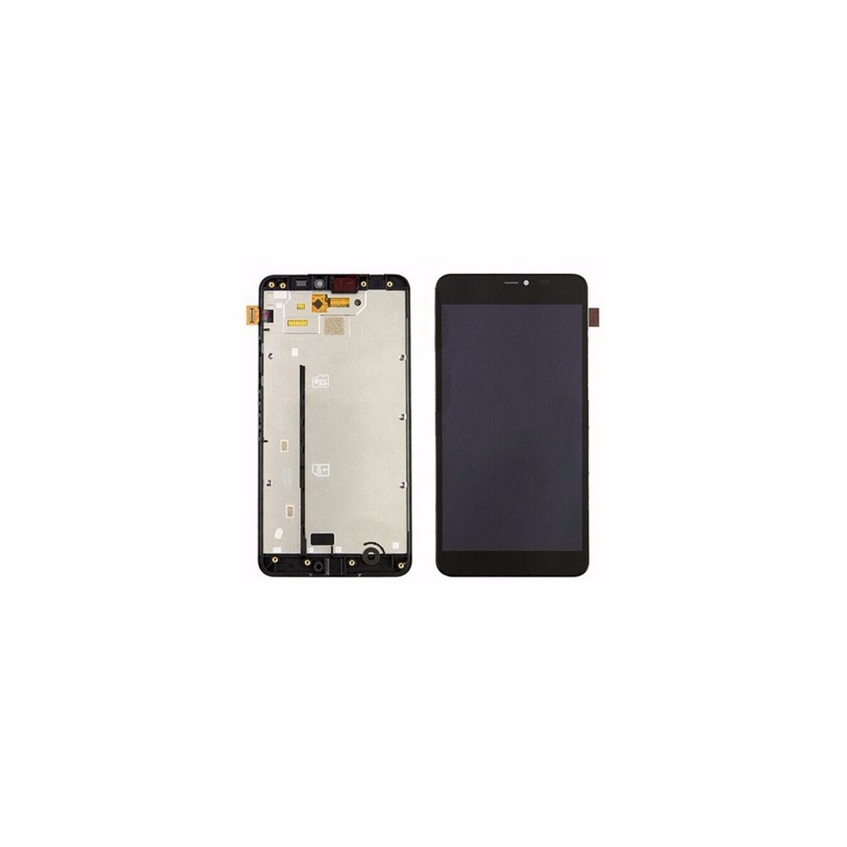 Pantalla completa  LCD Display + Tactil con Marco Nokia Lumia 640 XL - Negra
