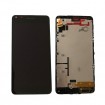 Pantalla completa  LCD Display + Tactil con Marco Nokia Lumia 640 XL - Negra