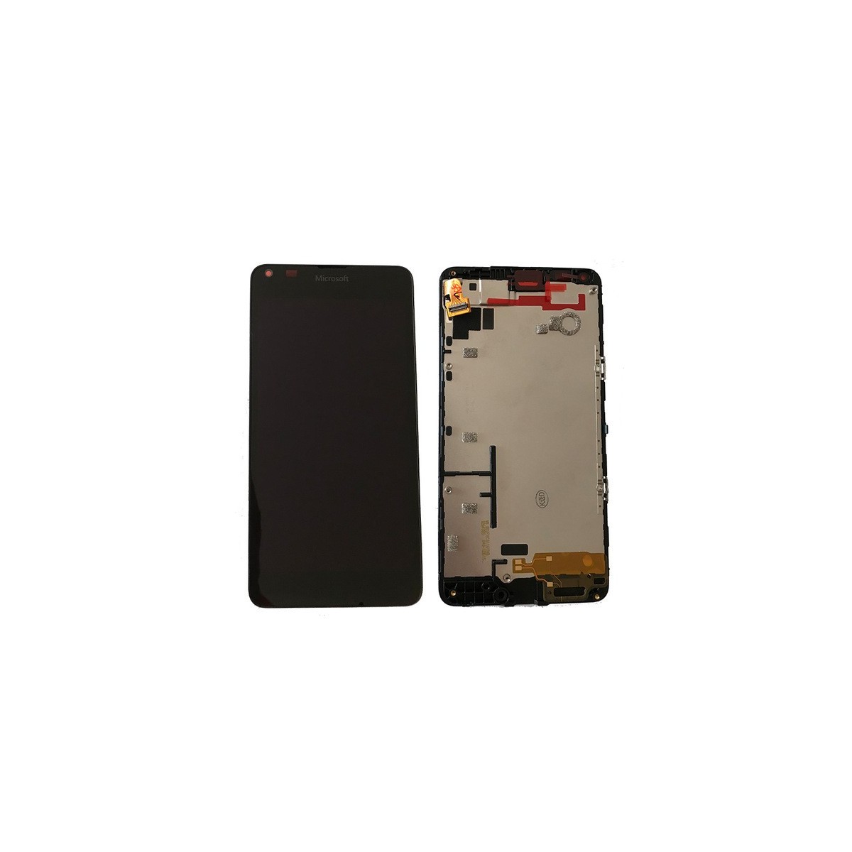 Pantalla completa  LCD Display + Tactil con Marco Nokia Lumia 640 XL - Negra