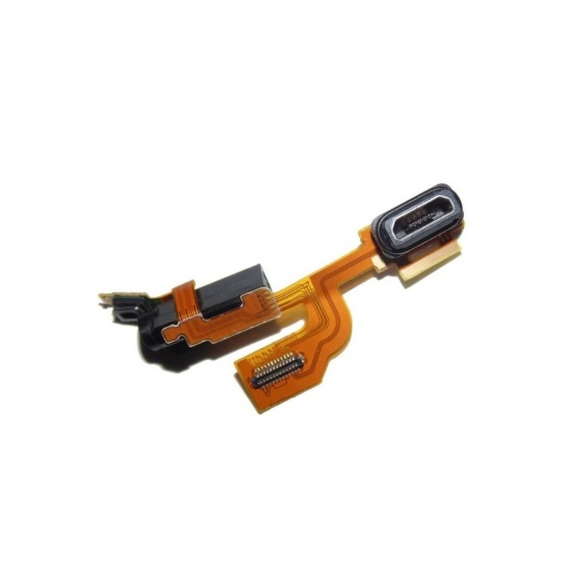 Flex Conector de Carga Micro USB y Jack de Audio para Nokia Lumia 925