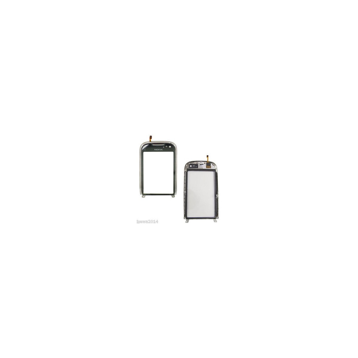 Pantalla Tactil-Digitalizador con marco Nokia C7. Gris