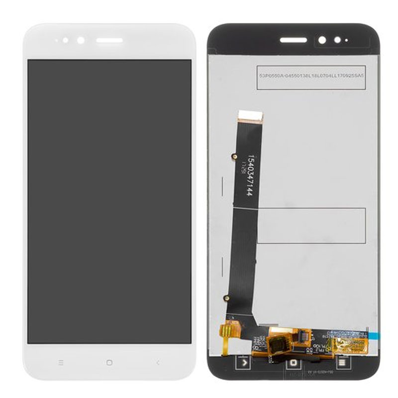 Pantalla completa (LCD/display + digitalizador/táctil) para Xiaomi Mi A1 / MI 5X, blanca