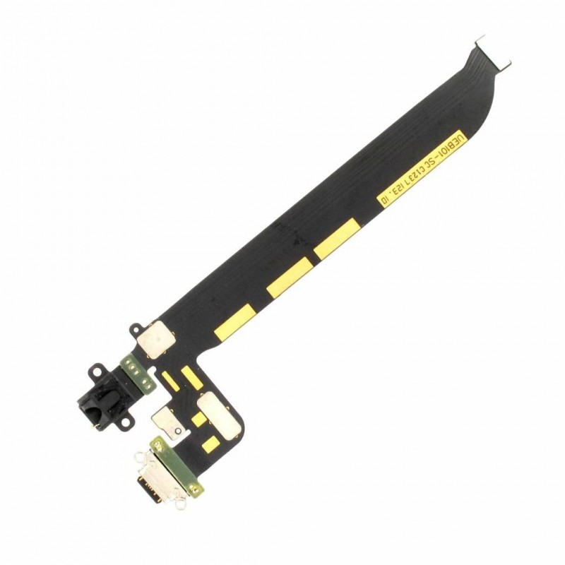 Cable flex con conector USB tipo C de carga y conector de audio para OnePlus 5, A5000