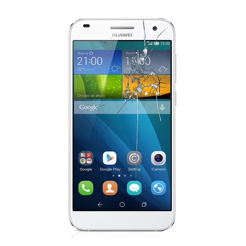 Ecrã completa Huawei Ascend G7-710 PRETA