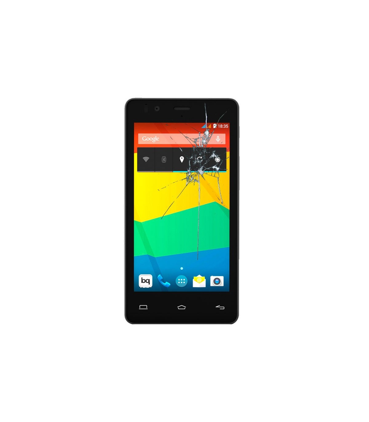 Reparacion pantalla BQ AQUARIUS E4