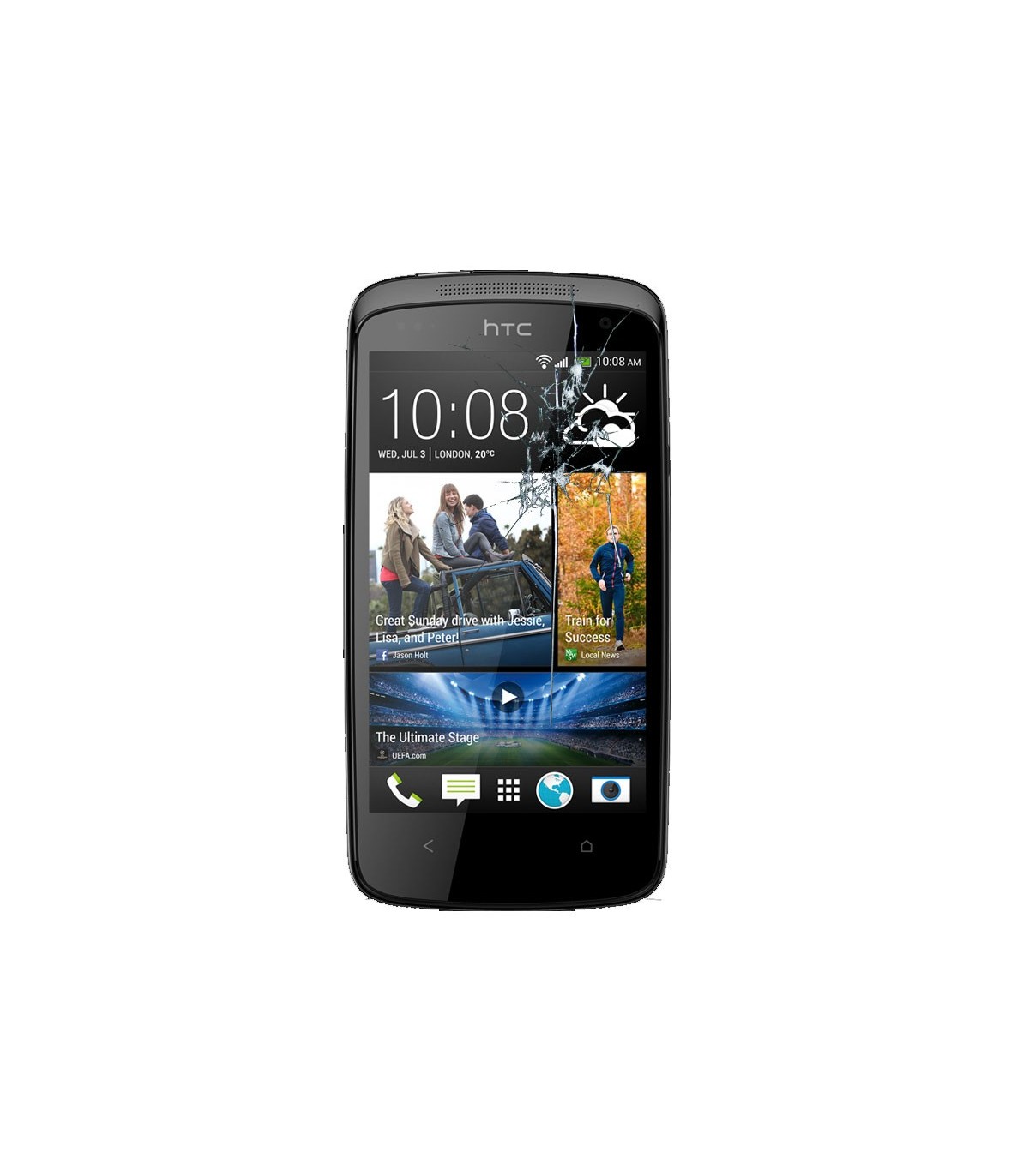 Reparaçao Ecrã de HTC Desire 500