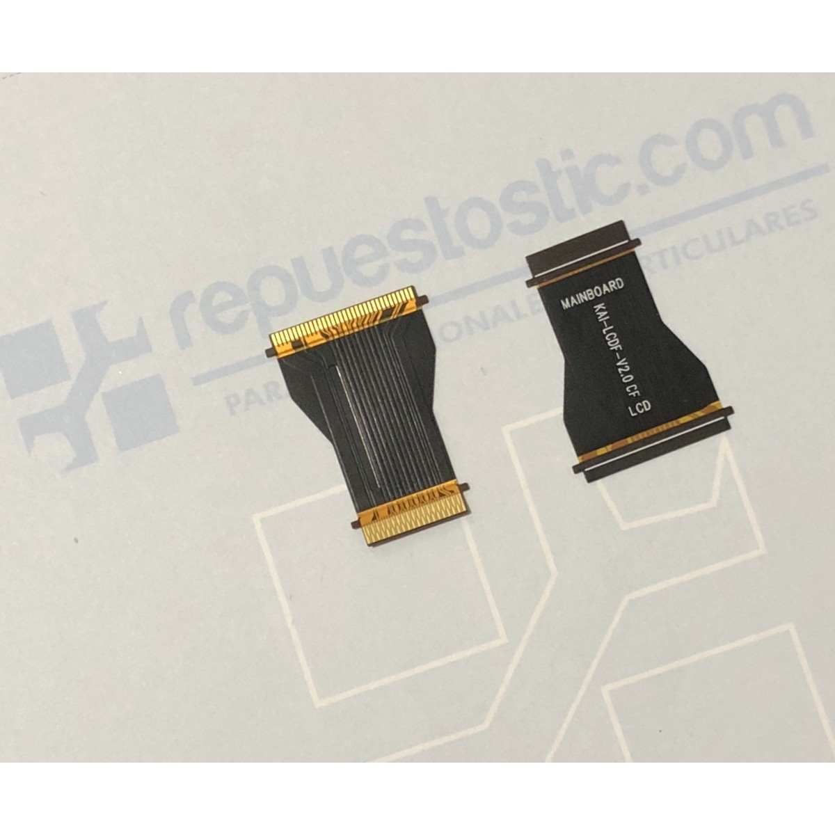Flex interconector de placa base a LCD para BQ Aquaris E10 Original