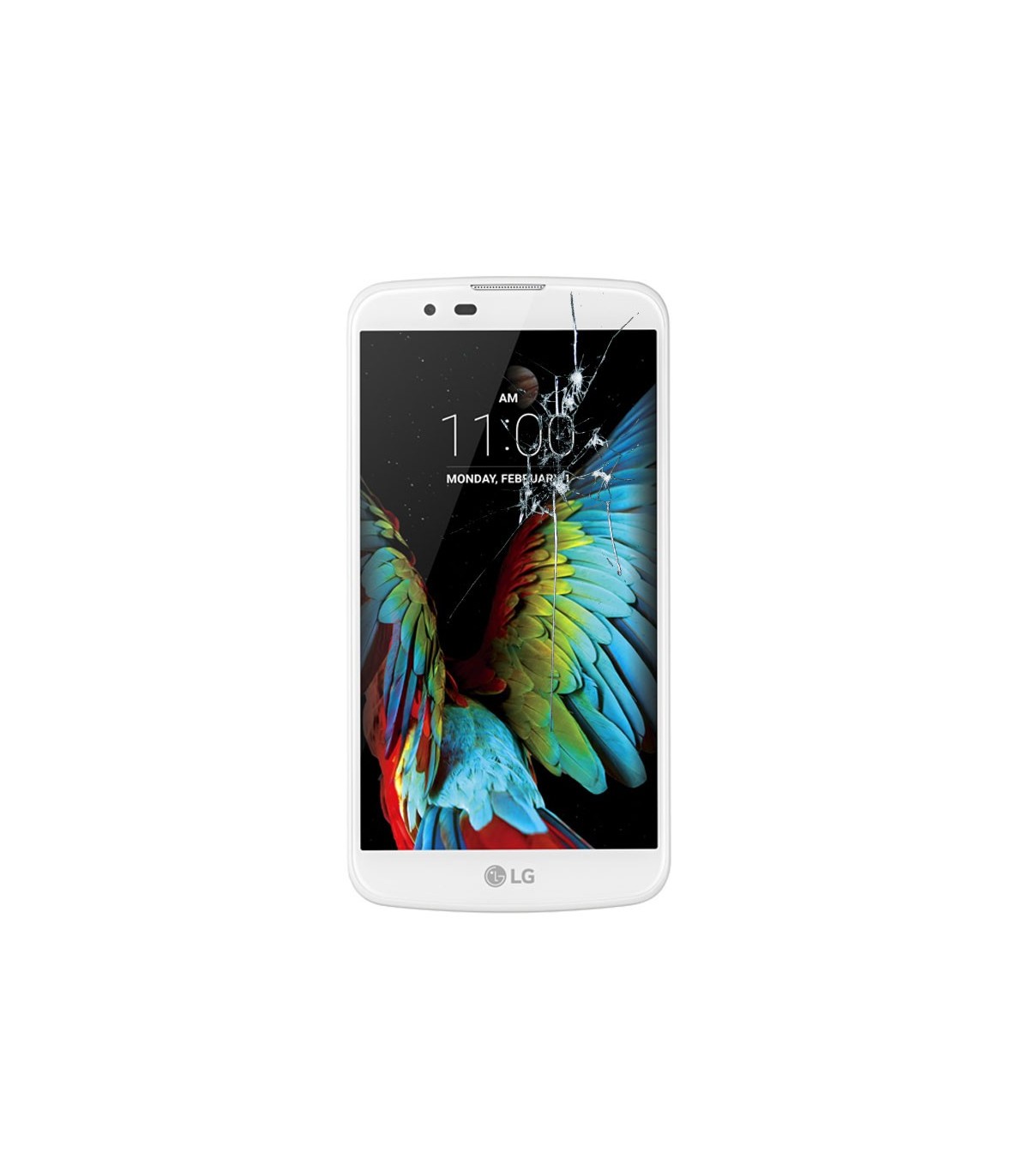 Reparaçao Ecrã LG K10 K420N BLANCA
