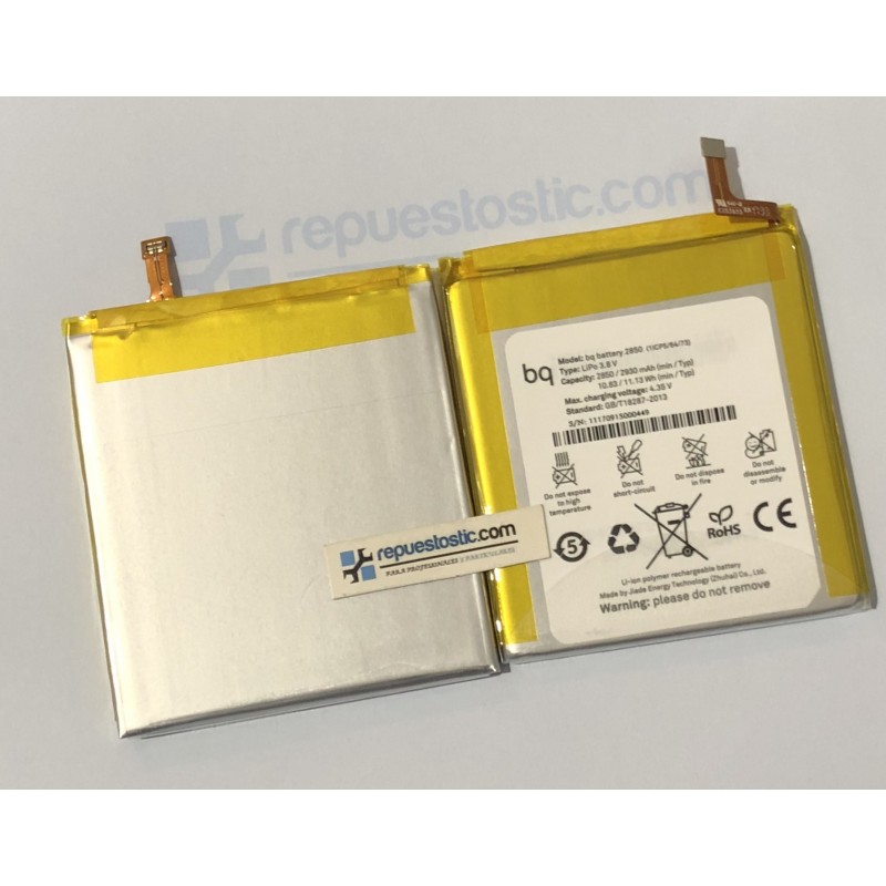 Bateria Original 2850mAh BQ AQUARIS E5 4G E5s