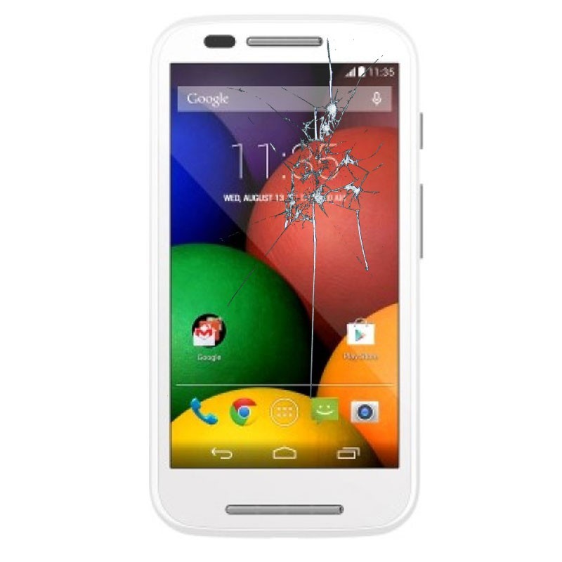 Reparaçao Ecrã MOTOROLA MOTO E XT1021 BLANCA
