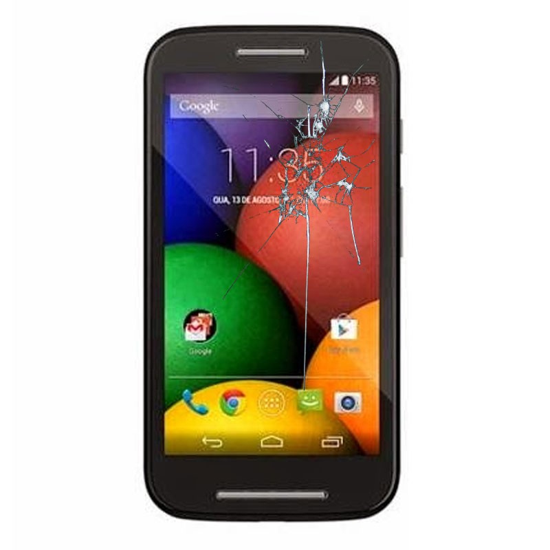 Reparaçao Ecrã MOTOROLA MOTO E XT1021 NEGRA