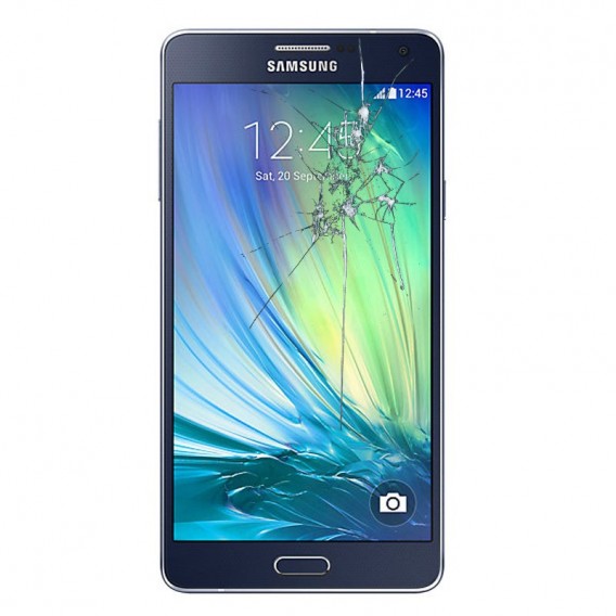 Reparacion pantalla SAMSUNG A7 A700F NEGRA