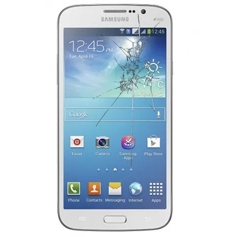 Reparaçao Ecrã Original Samsung GALAXY MEGA 6.3 I9200/I9205 BLANCA