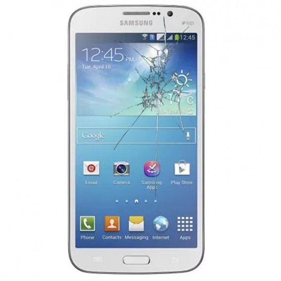 Reparaçao Ecrã Original Samsung GALAXY MEGA 6.3 I9200/I9205 BLANCA