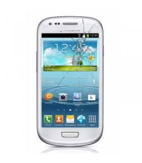 Reparaçao Ecrã (cristal) Samsung S4  MINI i9190/i9195 BLANCA